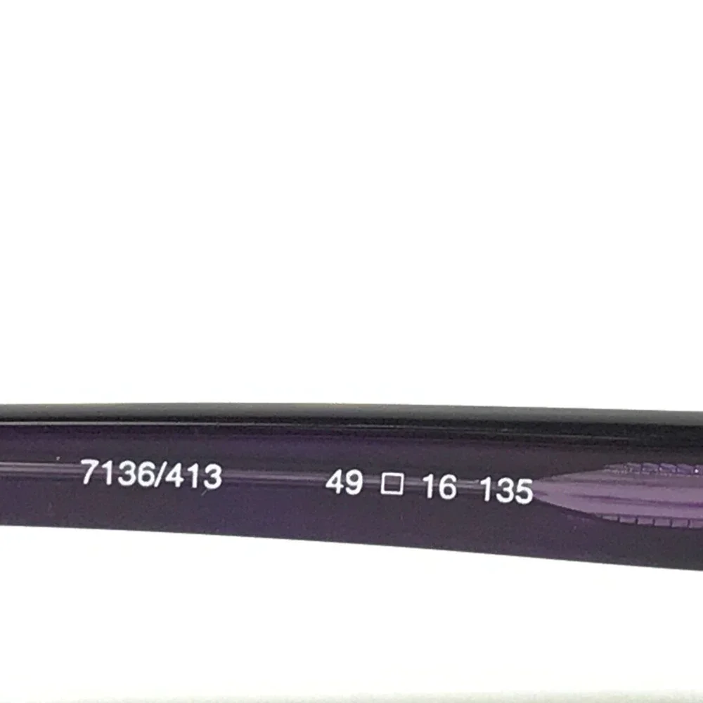 OGI Eyeglasses Frames 7136/413 EVOLUTION Purple Brown Tortoise 49-16-135